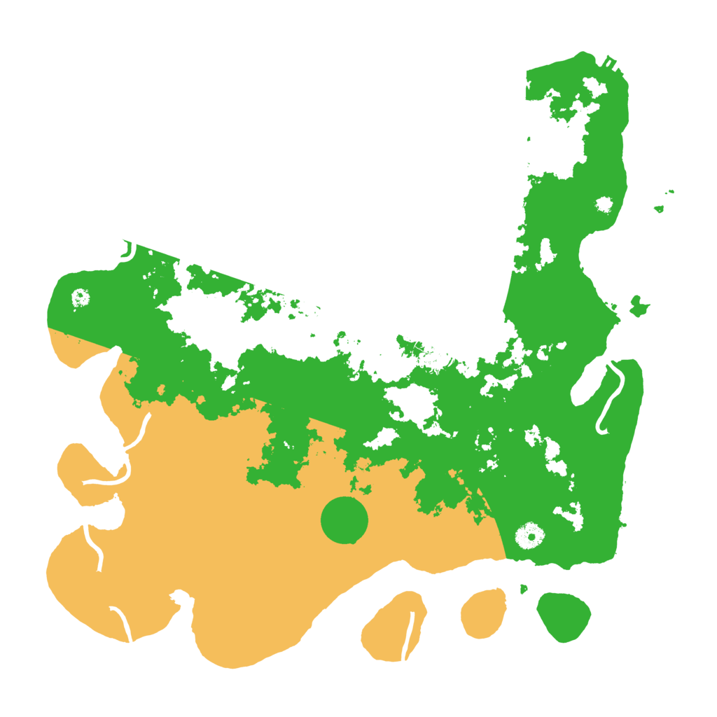 Biome Rust Map: Procedural Map, Size: 4000, Seed: 2645123
