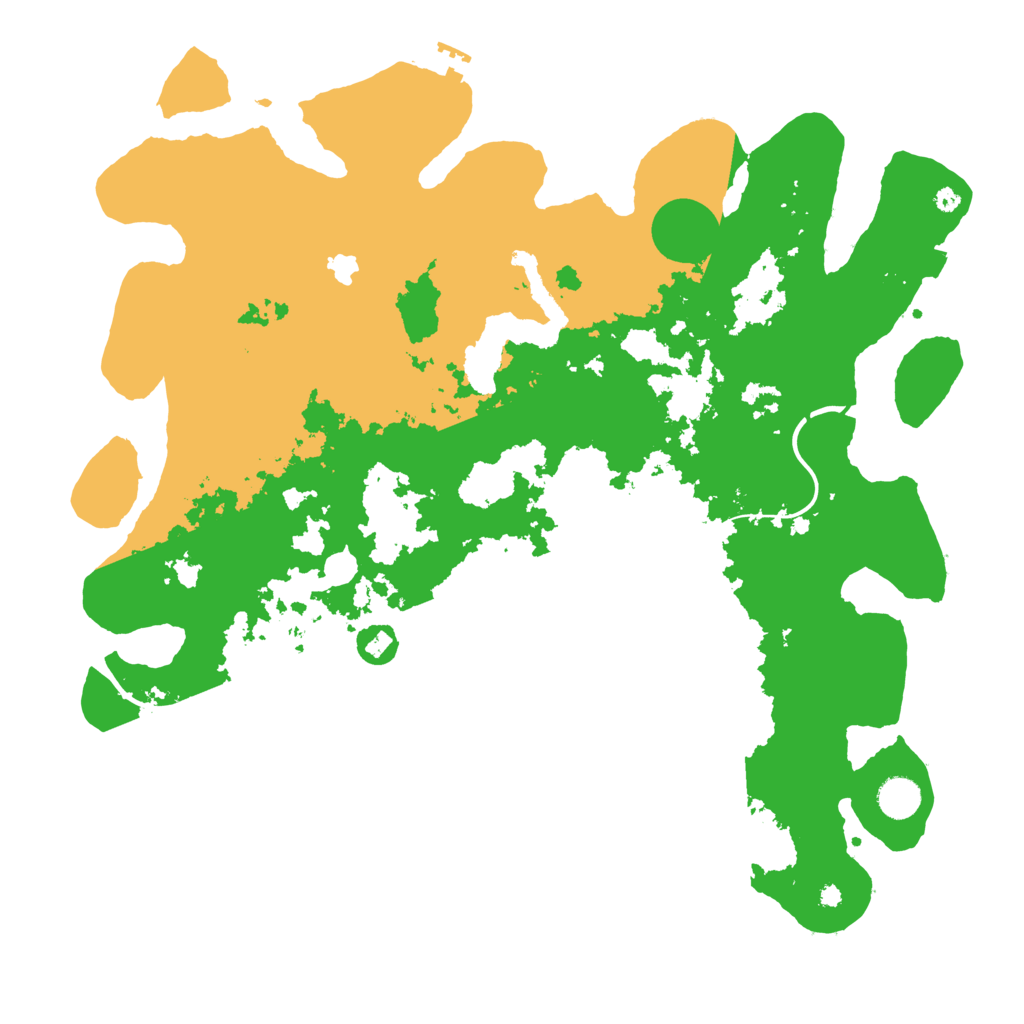 Biome Rust Map: Procedural Map, Size: 4250, Seed: 1053529333