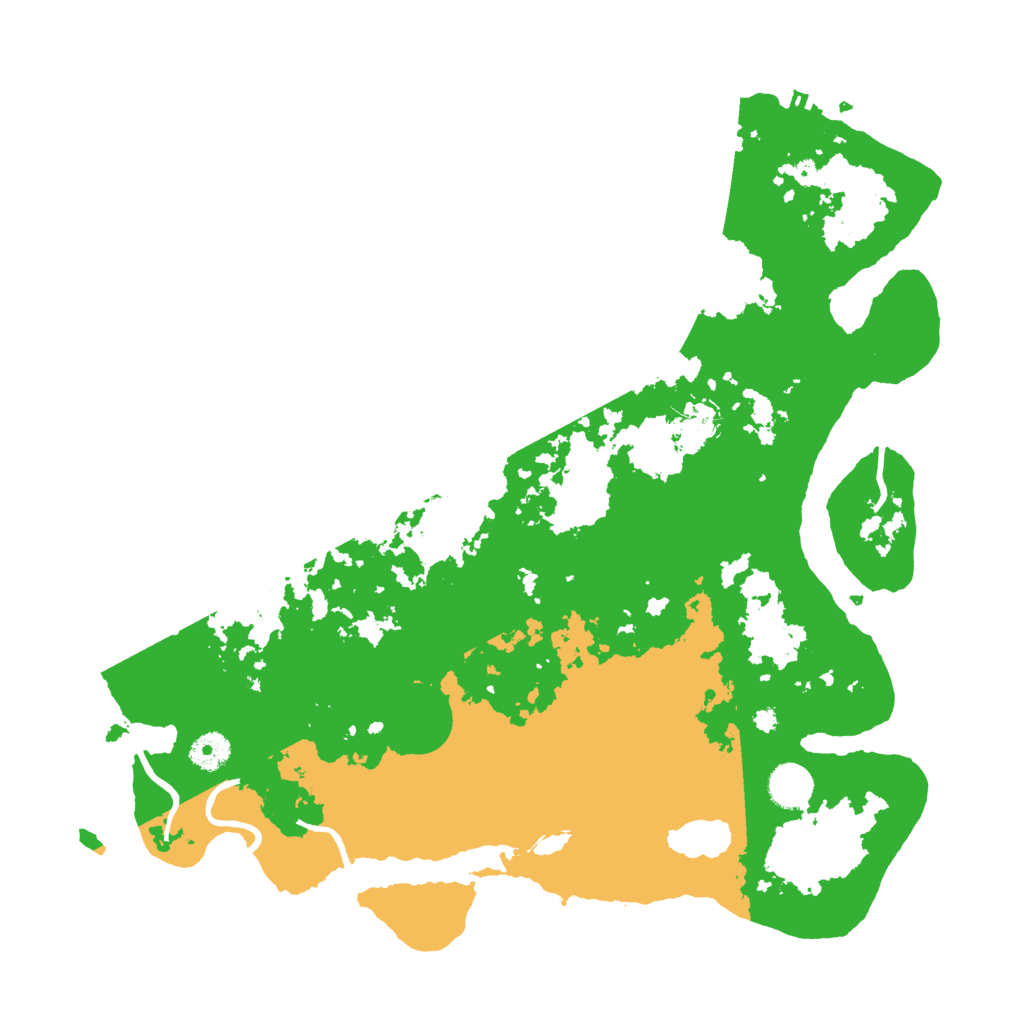 Biome Rust Map: Procedural Map, Size: 4000, Seed: 4082022