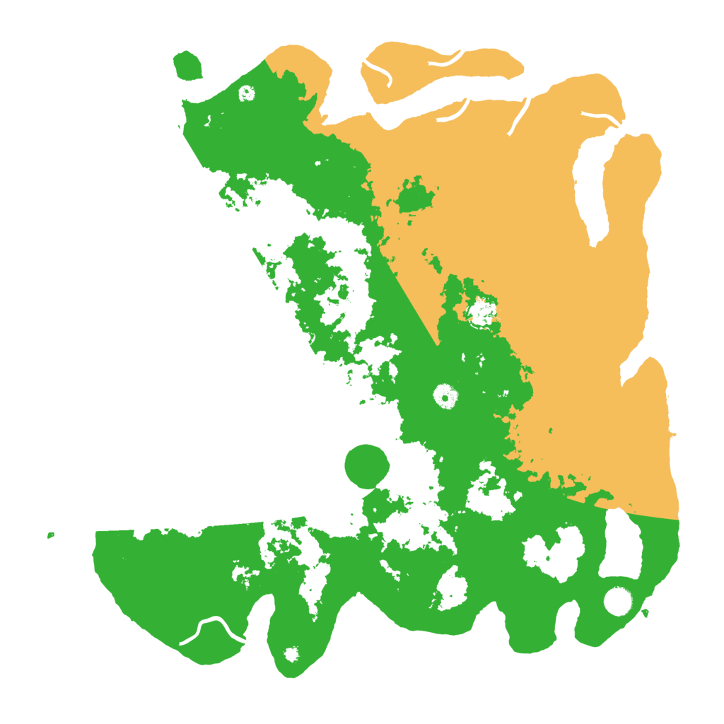 Biome Rust Map: Procedural Map, Size: 4500, Seed: 604205618