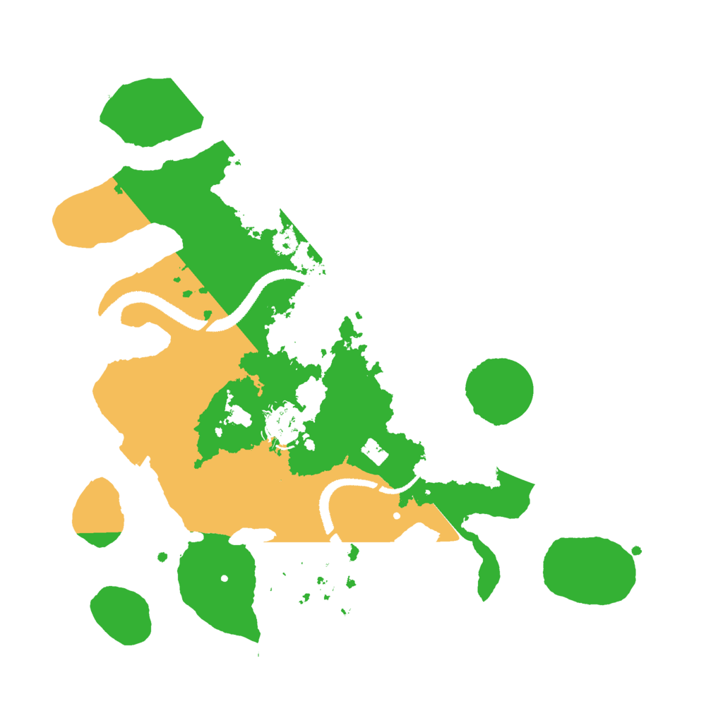 Biome Rust Map: Procedural Map, Size: 3000, Seed: 1613743273