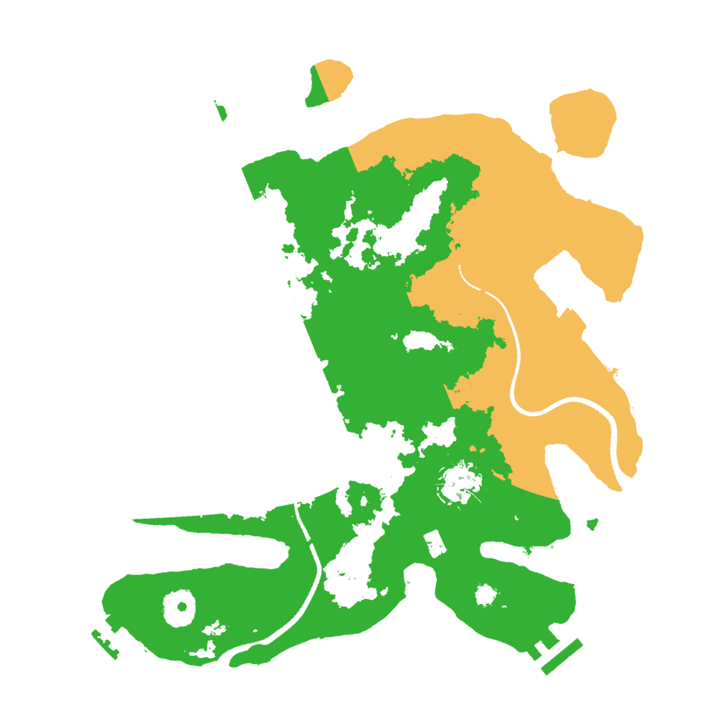 Biome Rust Map: Procedural Map, Size: 3000, Seed: 630020