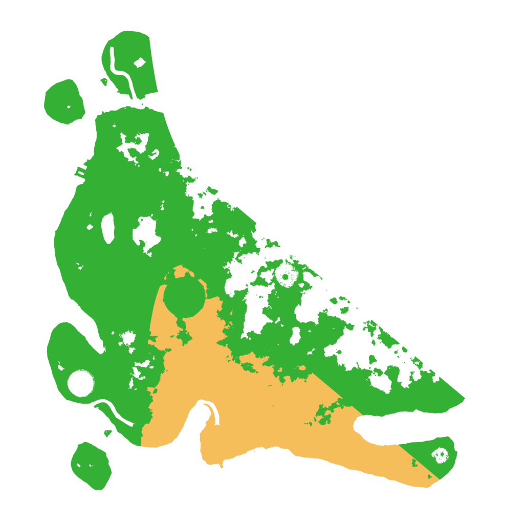 Biome Rust Map: Procedural Map, Size: 3500, Seed: 5846187