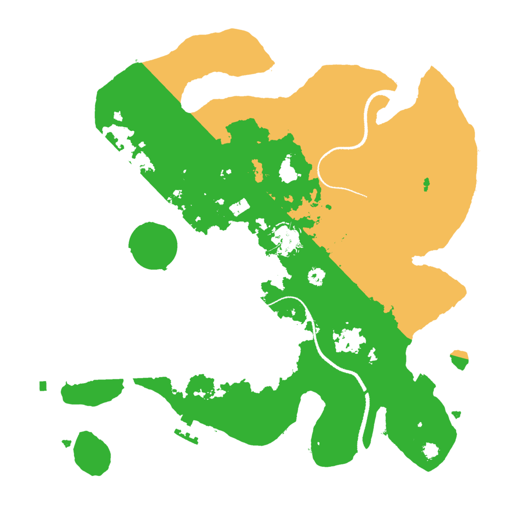 Biome Rust Map: Procedural Map, Size: 3000, Seed: 875948