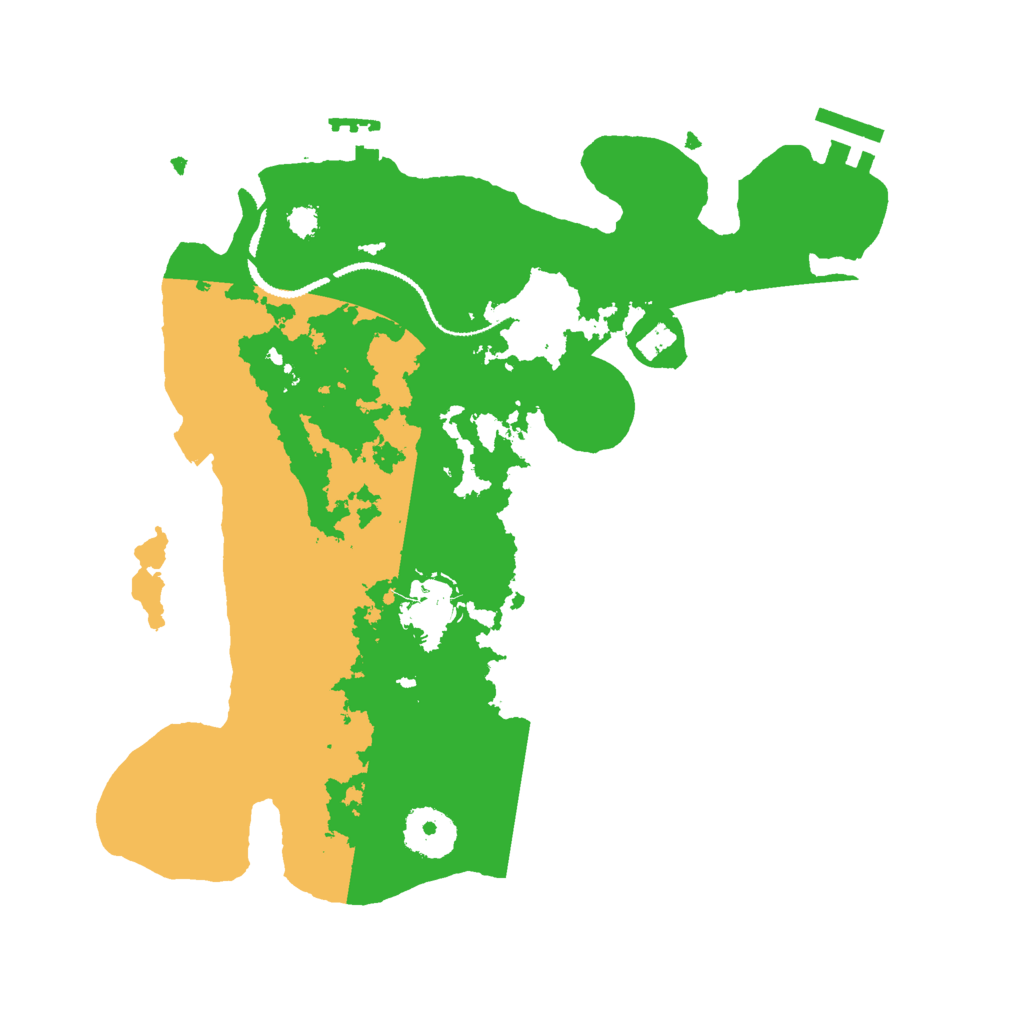 Biome Rust Map: Procedural Map, Size: 3000, Seed: 3905784