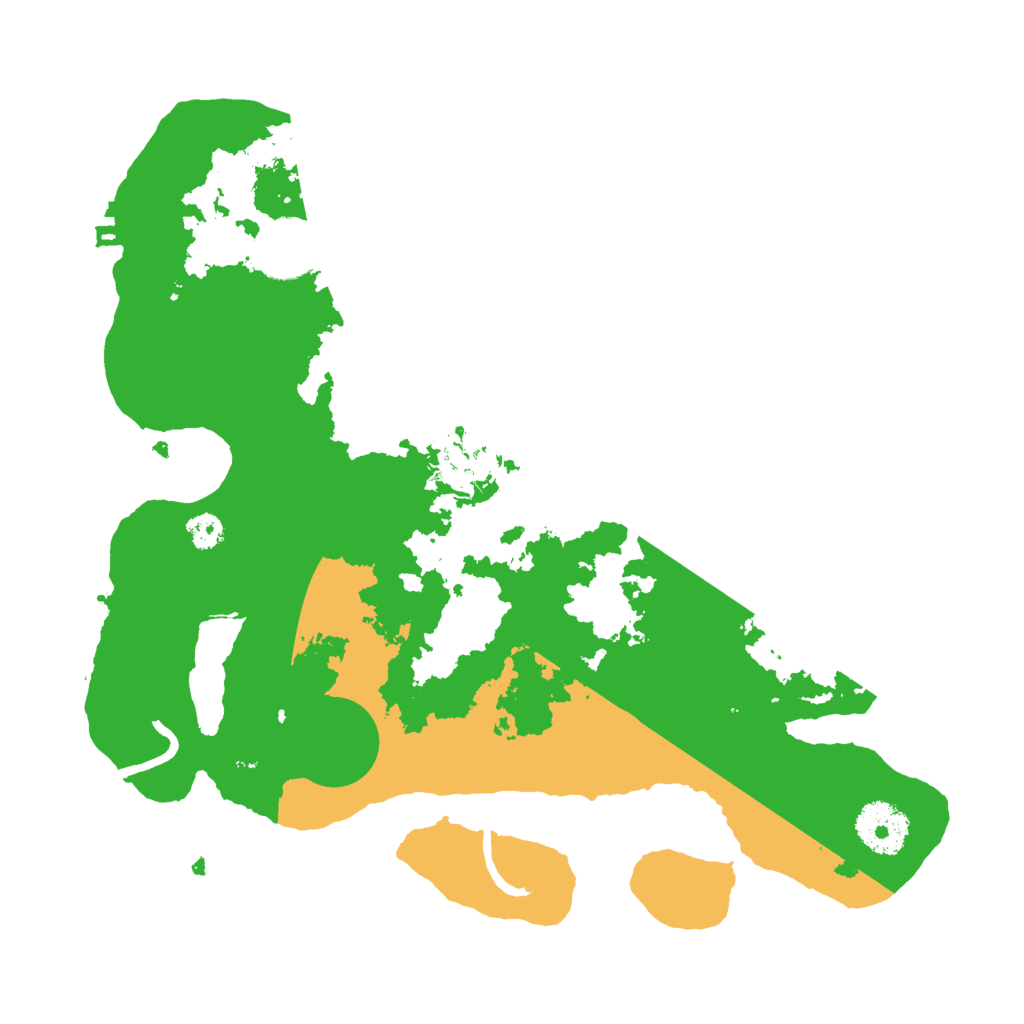 Biome Rust Map: Procedural Map, Size: 3000, Seed: 185416