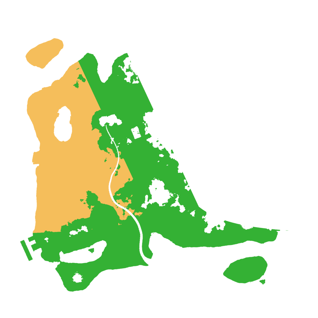 Biome Rust Map: Procedural Map, Size: 3000, Seed: 26944