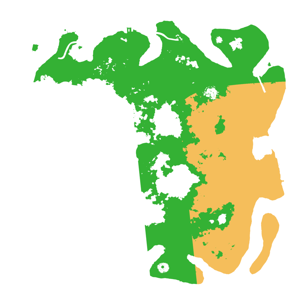 Biome Rust Map: Procedural Map, Size: 4250, Seed: 4285