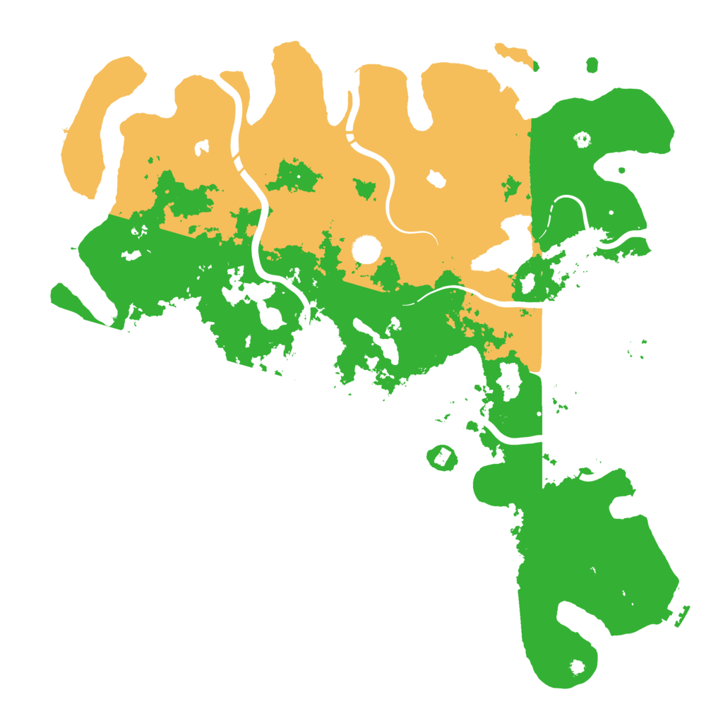 Biome Rust Map: Procedural Map, Size: 4500, Seed: 1724413989