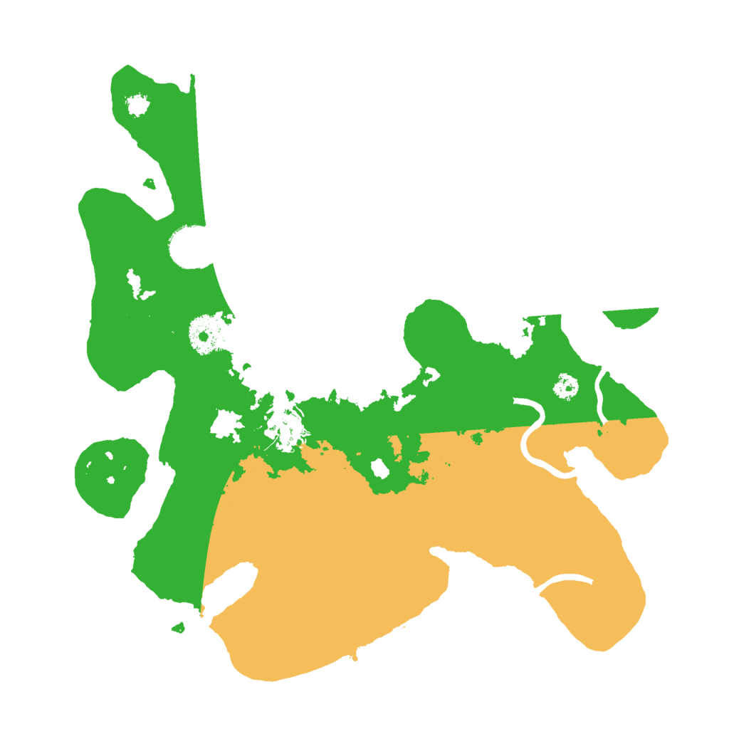 Biome Rust Map: Procedural Map, Size: 3000, Seed: 1768154909