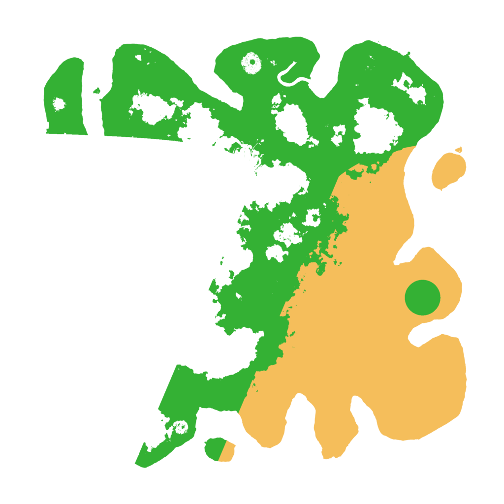 Biome Rust Map: Procedural Map, Size: 3750, Seed: 167254
