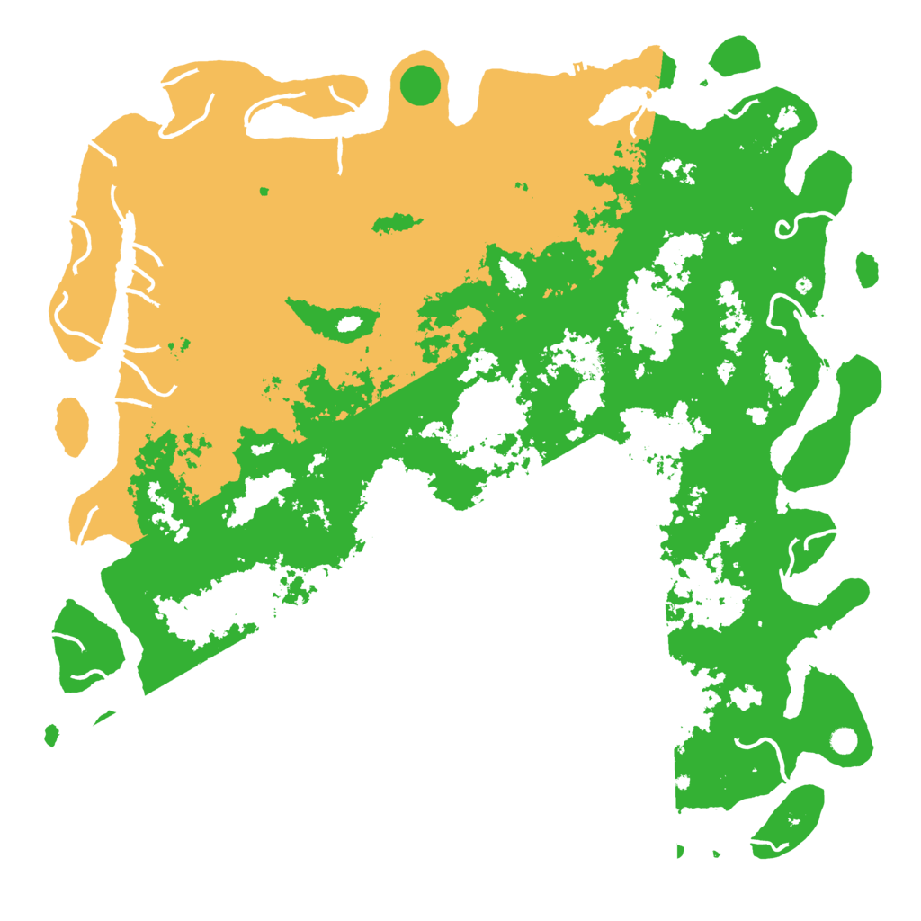 Biome Rust Map: Procedural Map, Size: 6000, Seed: 1905675067
