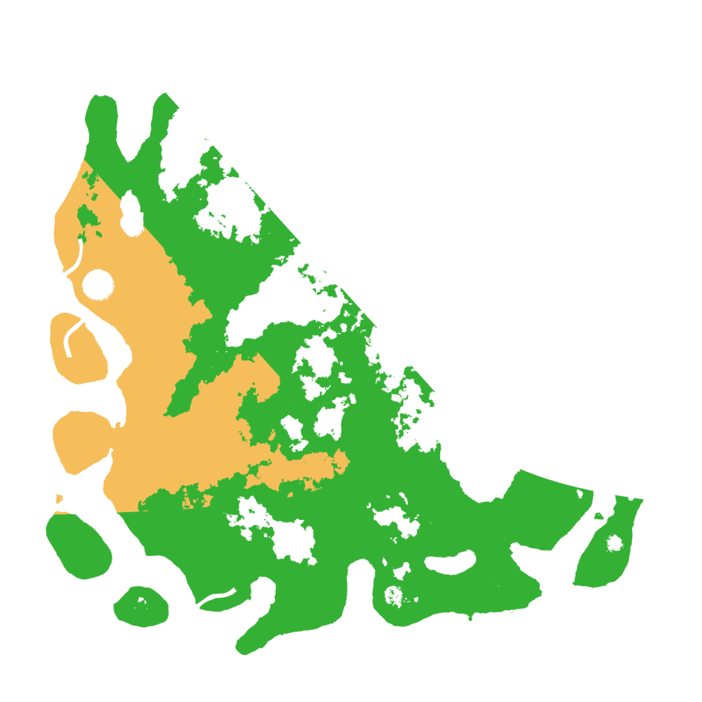 Biome Rust Map: Procedural Map, Size: 4000, Seed: 16546