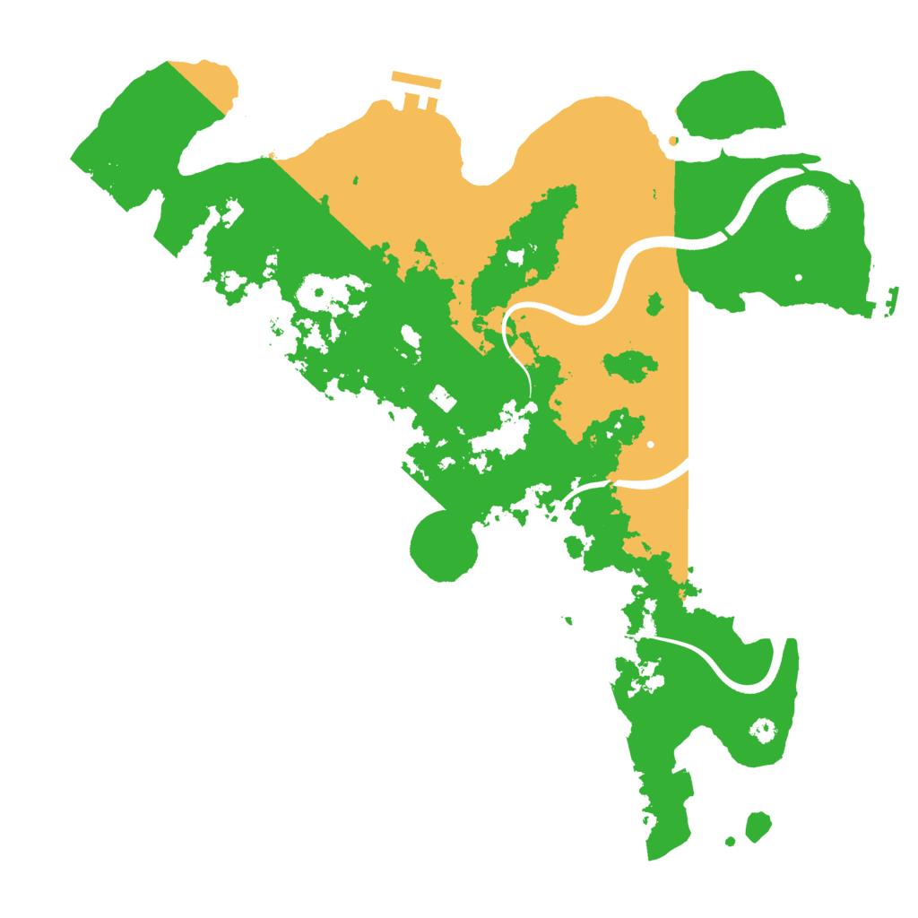 Biome Rust Map: Procedural Map, Size: 3750, Seed: 1394297290
