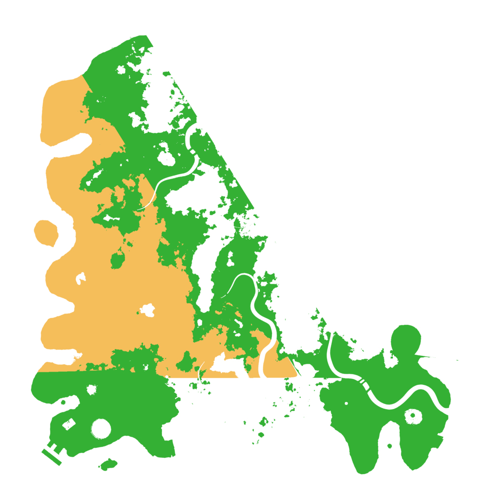 Biome Rust Map: Procedural Map, Size: 4500, Seed: 144340