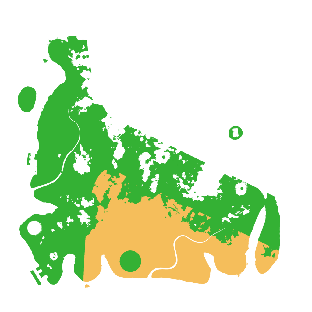 Biome Rust Map: Procedural Map, Size: 3850, Seed: 69584323