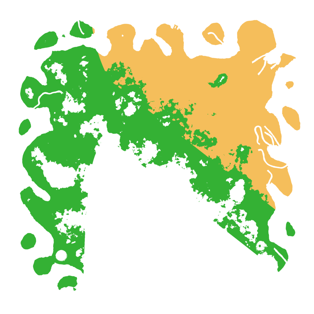Biome Rust Map: Procedural Map, Size: 5000, Seed: 3453221