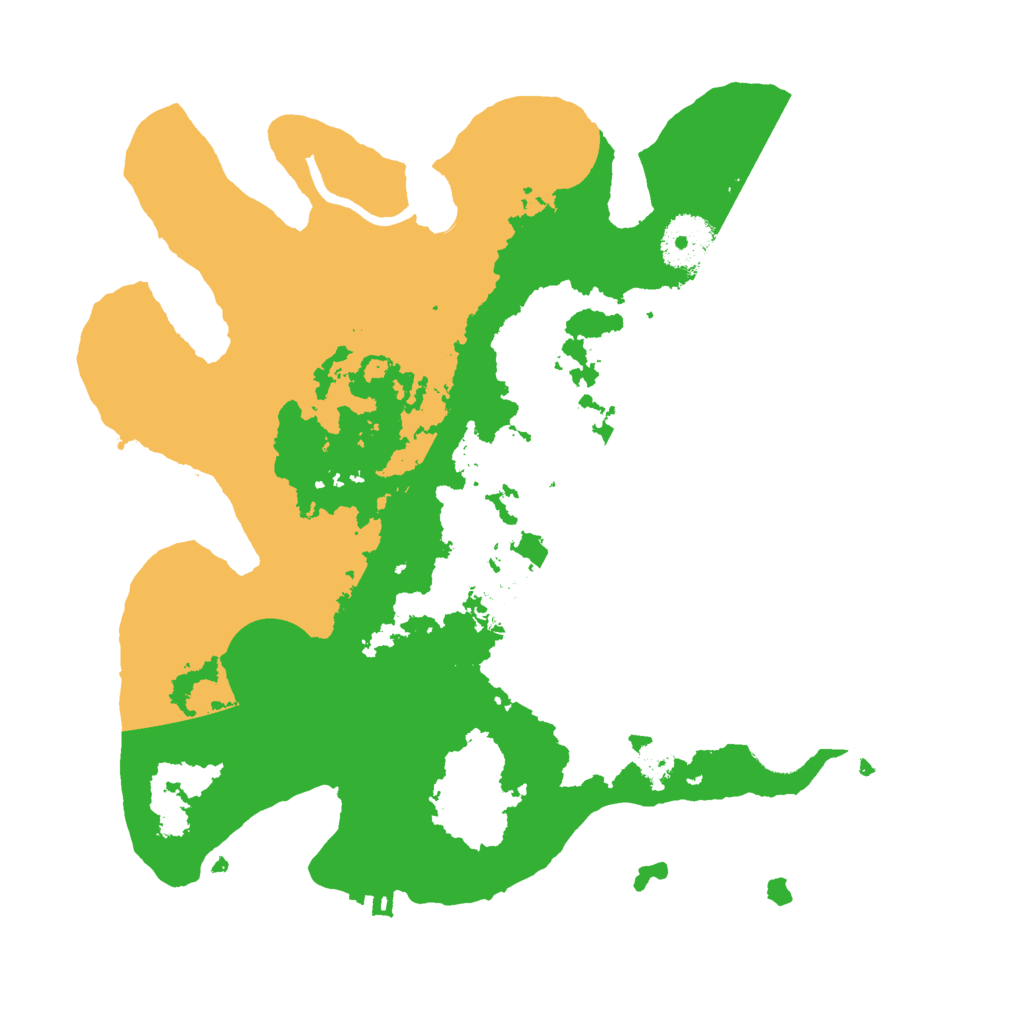 Biome Rust Map: Procedural Map, Size: 3000, Seed: 465814541