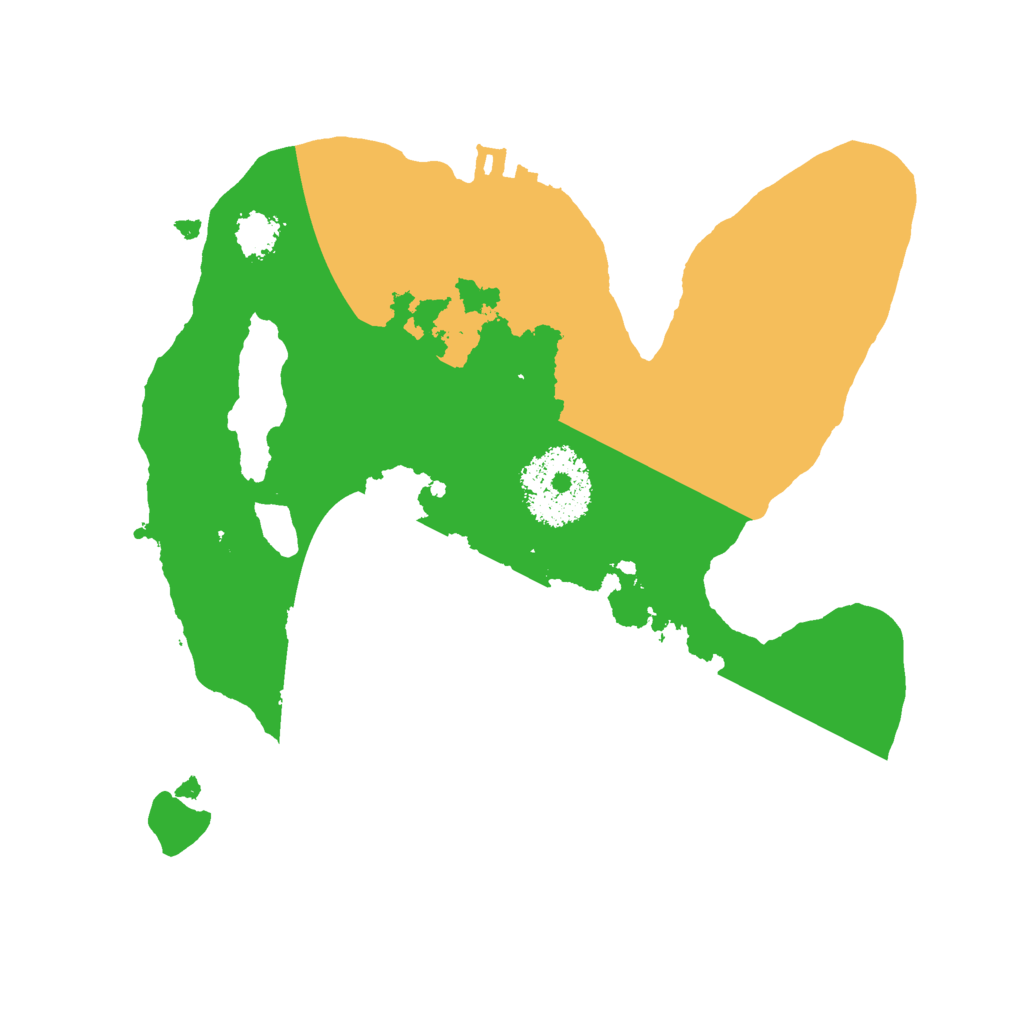 Biome Rust Map: Procedural Map, Size: 2100, Seed: 137