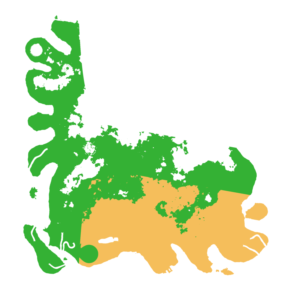 Biome Rust Map: Procedural Map, Size: 4250, Seed: 54379320