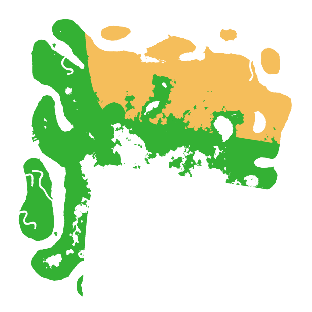 Biome Rust Map: Procedural Map, Size: 4000, Seed: 12342