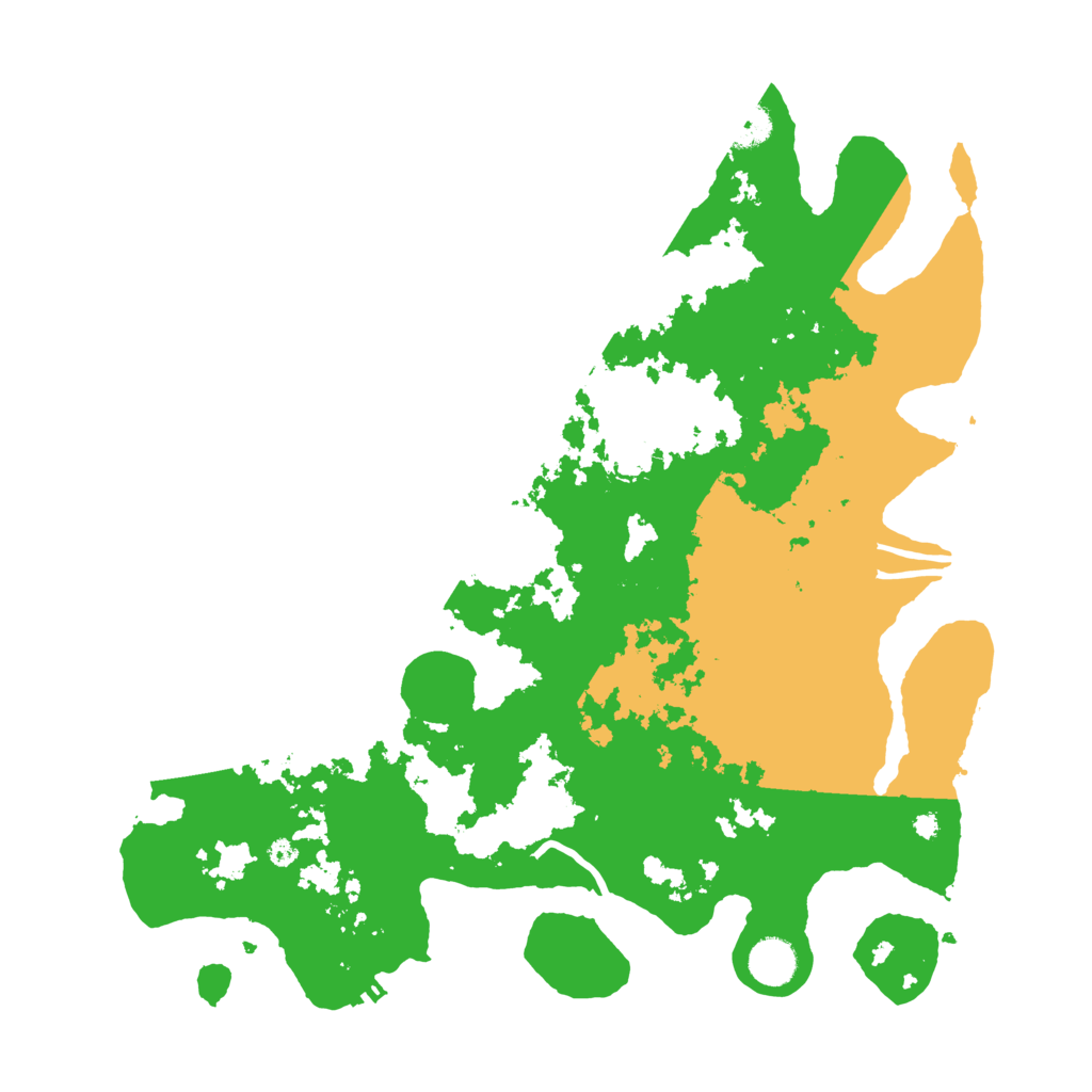 Biome Rust Map: Procedural Map, Size: 4000, Seed: 875620