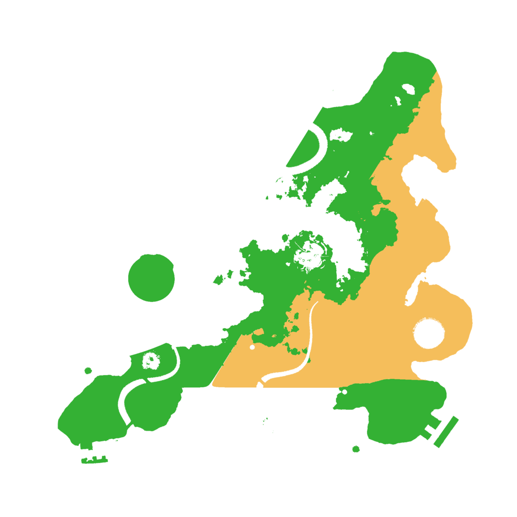 Biome Rust Map: Procedural Map, Size: 3000, Seed: 720856