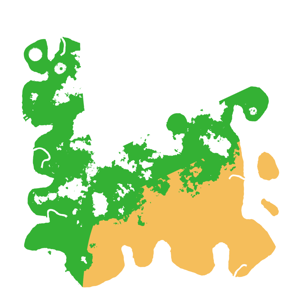 Biome Rust Map: Procedural Map, Size: 4000, Seed: 954873