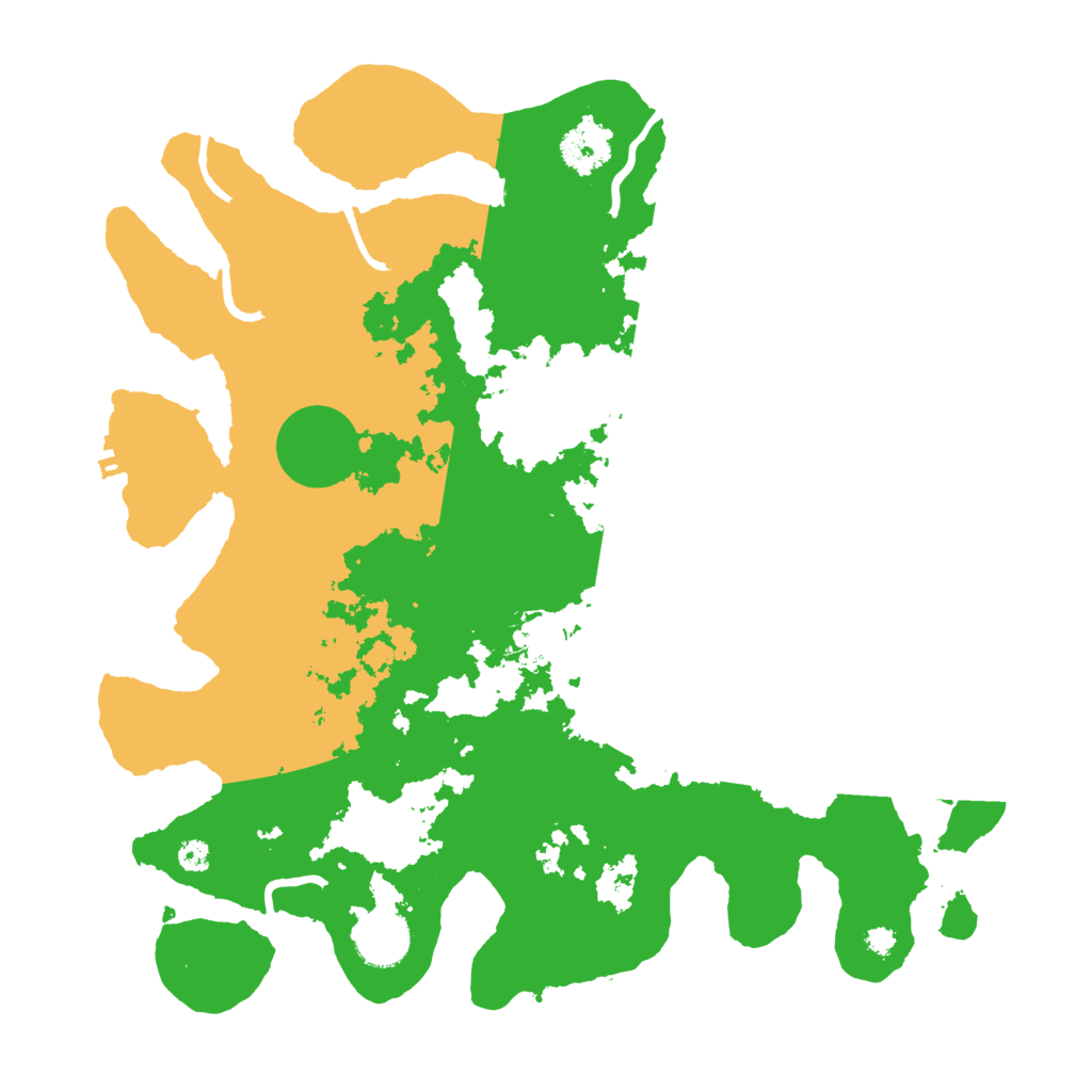 Biome Rust Map: Procedural Map, Size: 3500, Seed: 5647823