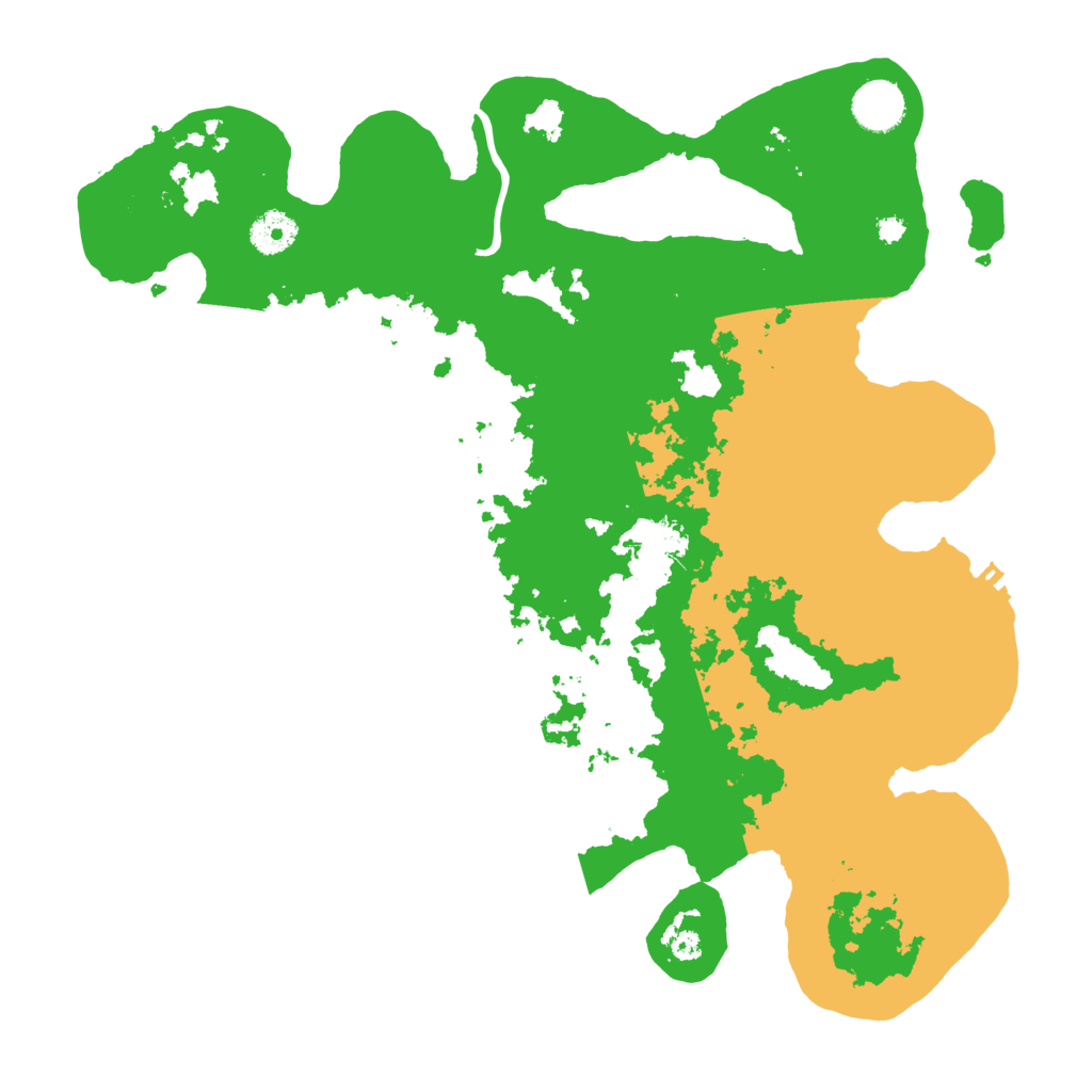 Biome Rust Map: Procedural Map, Size: 3700, Seed: 2130503825