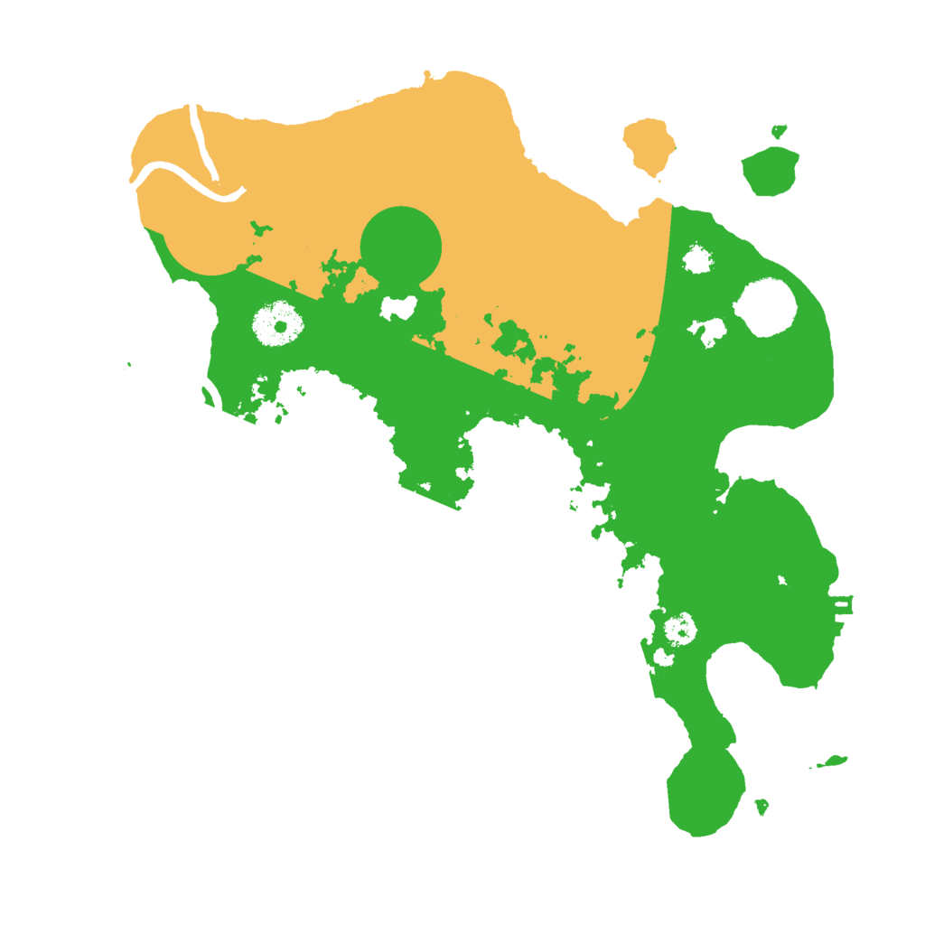 Biome Rust Map: Procedural Map, Size: 3000, Seed: 918328999