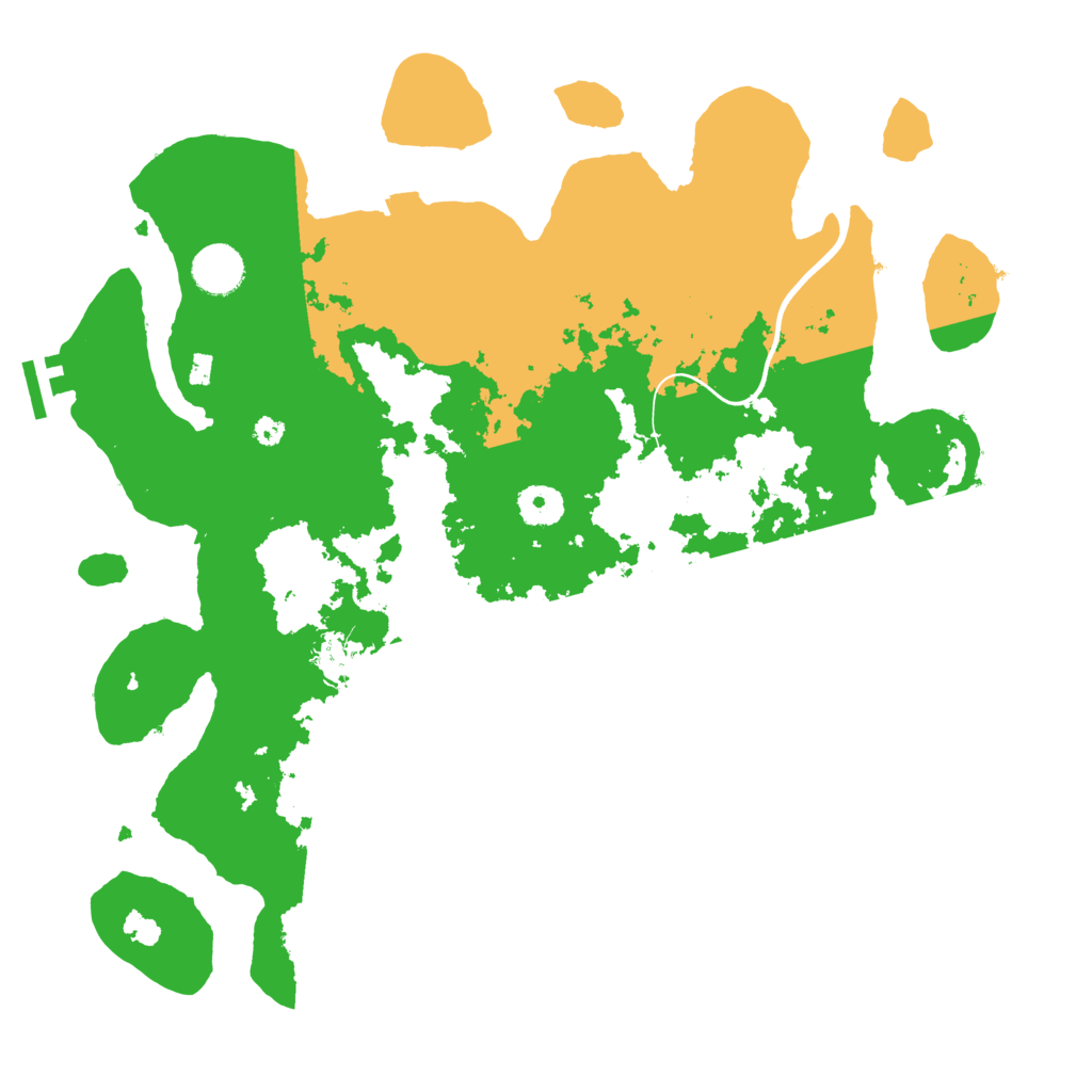 Biome Rust Map: Procedural Map, Size: 3750, Seed: 49282869