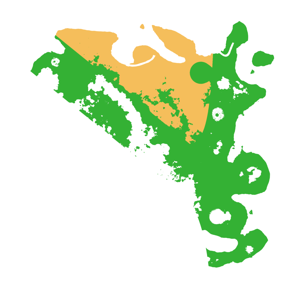 Biome Rust Map: Procedural Map, Size: 3500, Seed: 442408460