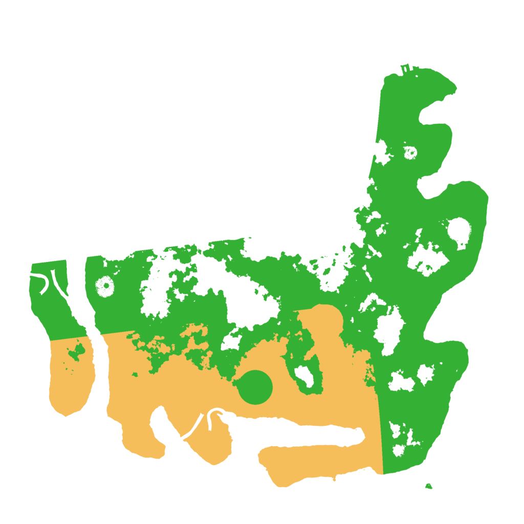 Biome Rust Map: Procedural Map, Size: 4000, Seed: 23533