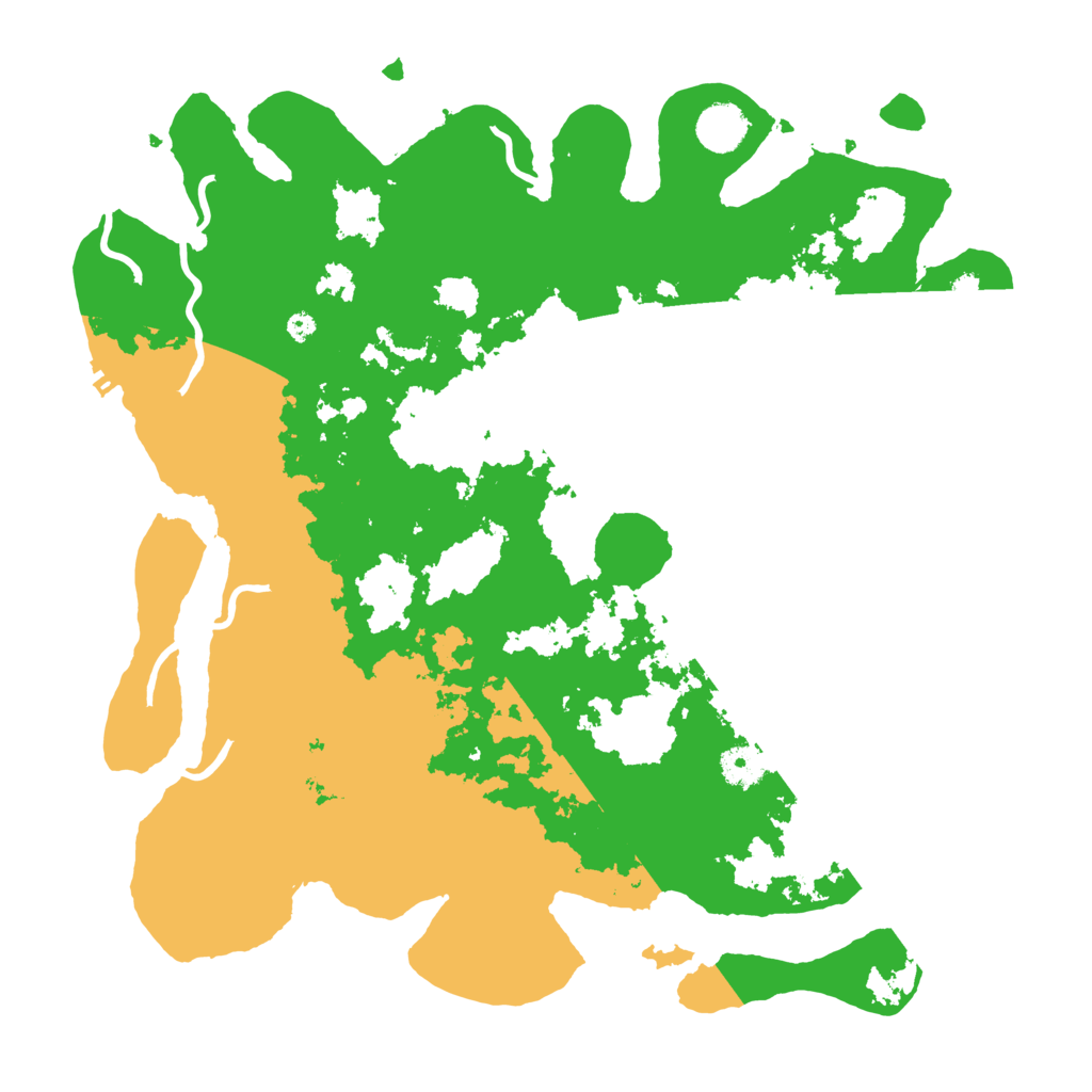Biome Rust Map: Procedural Map, Size: 4000, Seed: 2097340208
