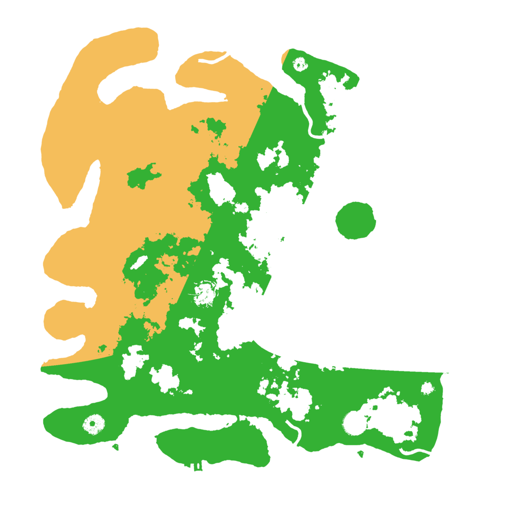 Biome Rust Map: Procedural Map, Size: 3750, Seed: 342167