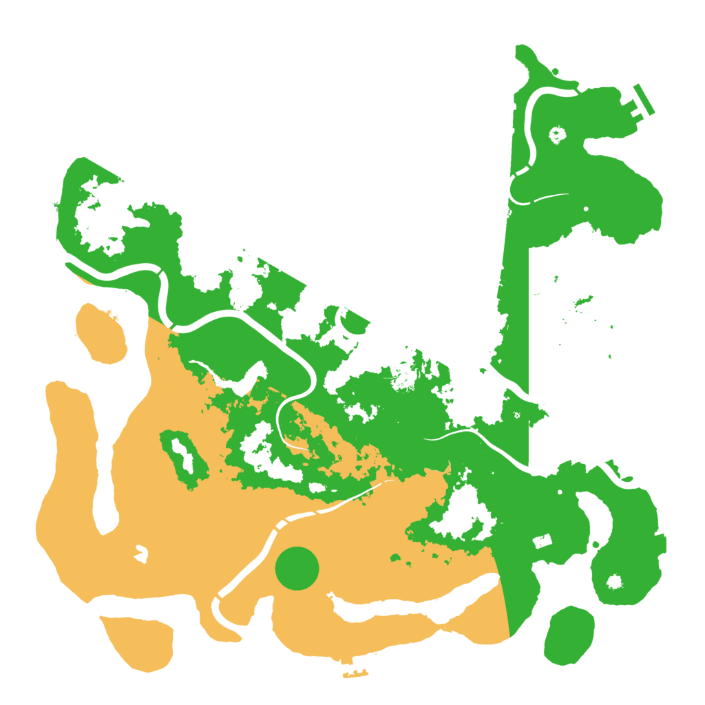 Biome Rust Map: Procedural Map, Size: 4250, Seed: 828274