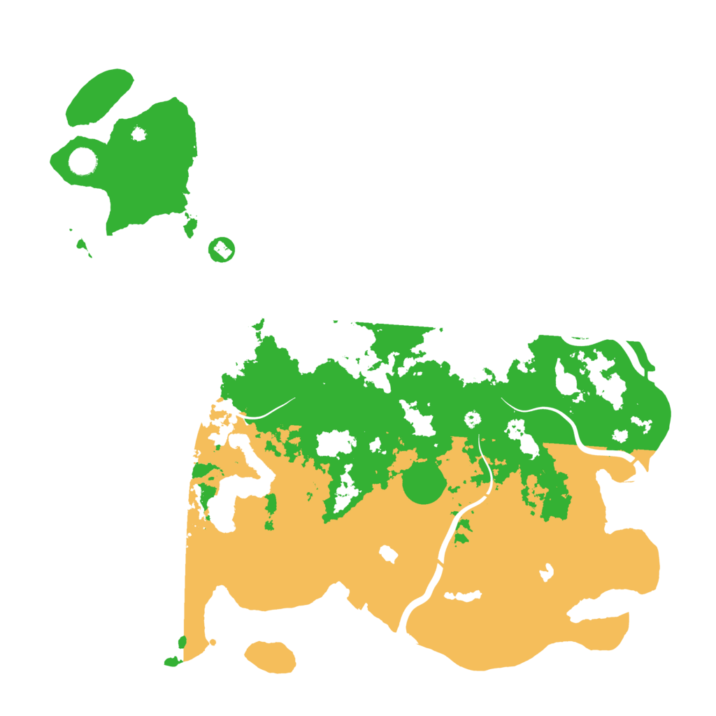 Biome Rust Map: Procedural Map, Size: 4500, Seed: 502