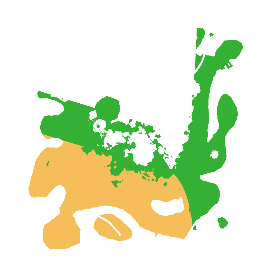 Biome Rust Map: Procedural Map, Size: 3000, Seed: 2996