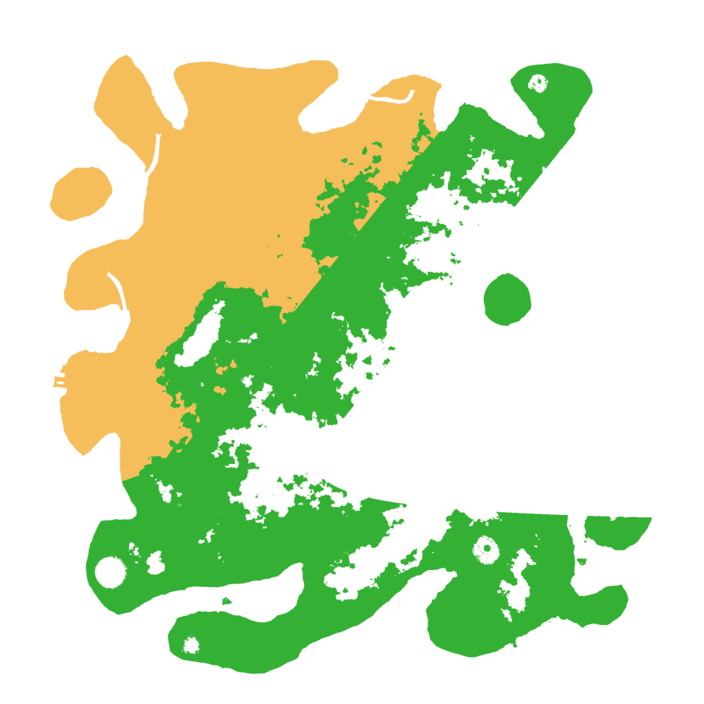 Biome Rust Map: Procedural Map, Size: 4000, Seed: 299543