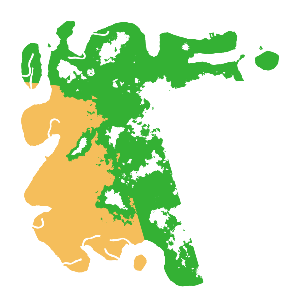 Biome Rust Map: Procedural Map, Size: 4000, Seed: 205063