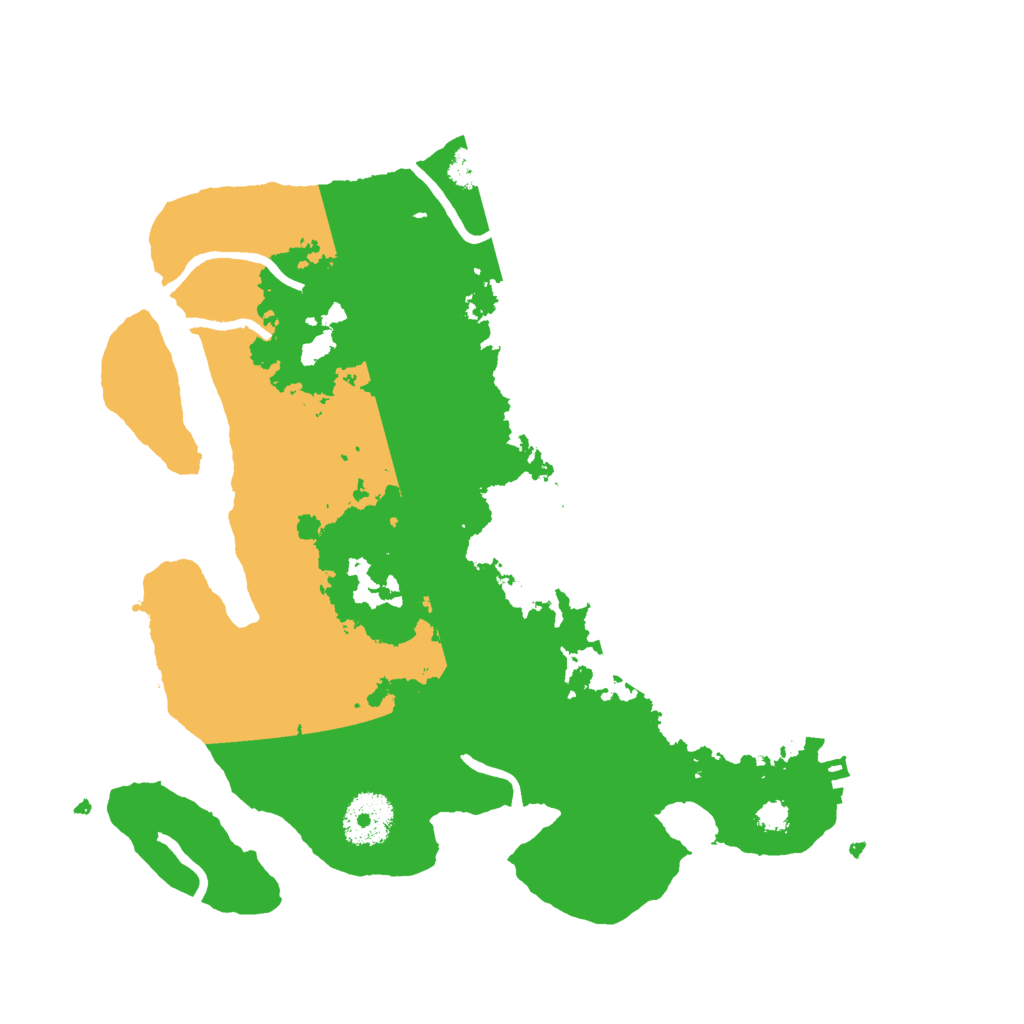 Biome Rust Map: Procedural Map, Size: 3000, Seed: 1829227203