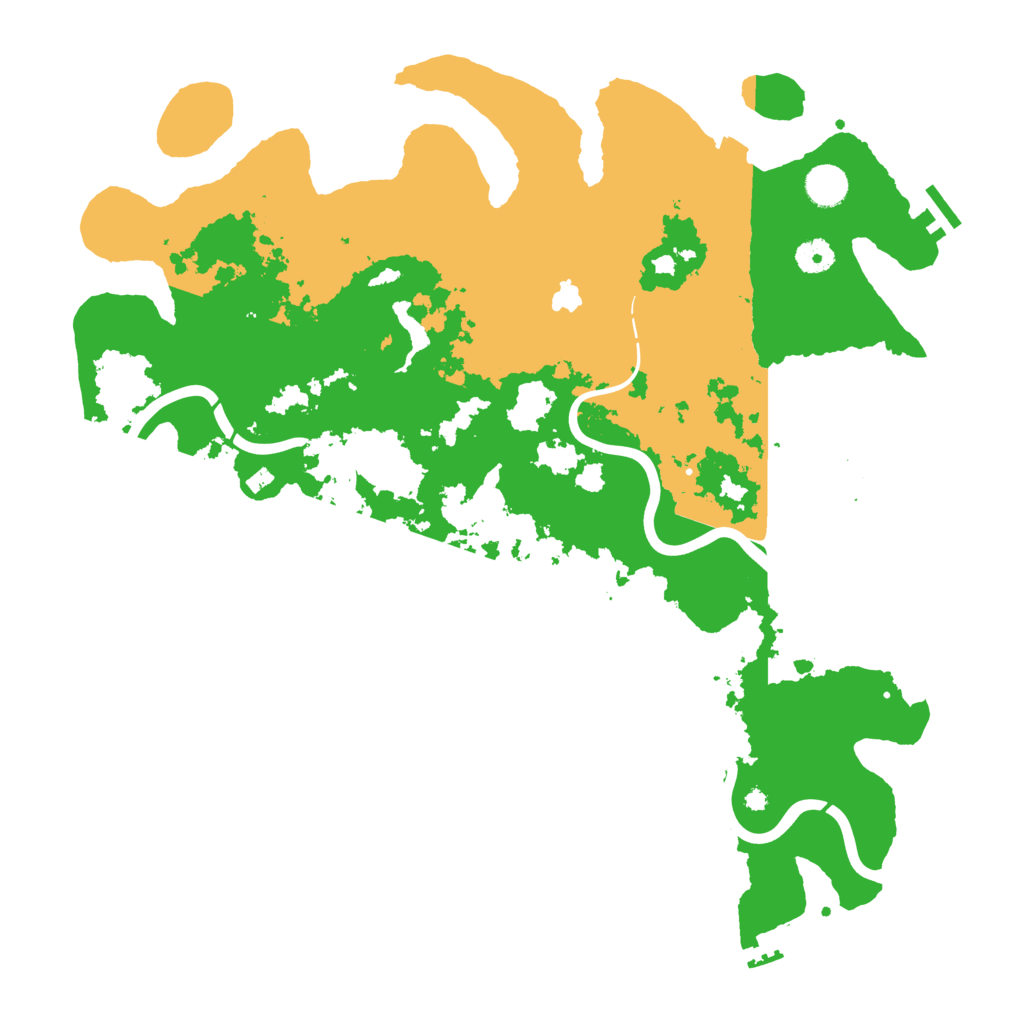 Biome Rust Map: Procedural Map, Size: 4250, Seed: 138840678