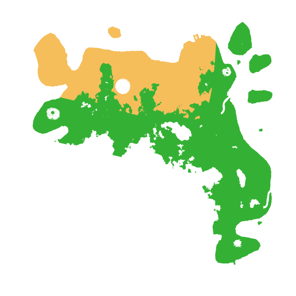 Biome Rust Map: Procedural Map, Size: 3500, Seed: 1267679155