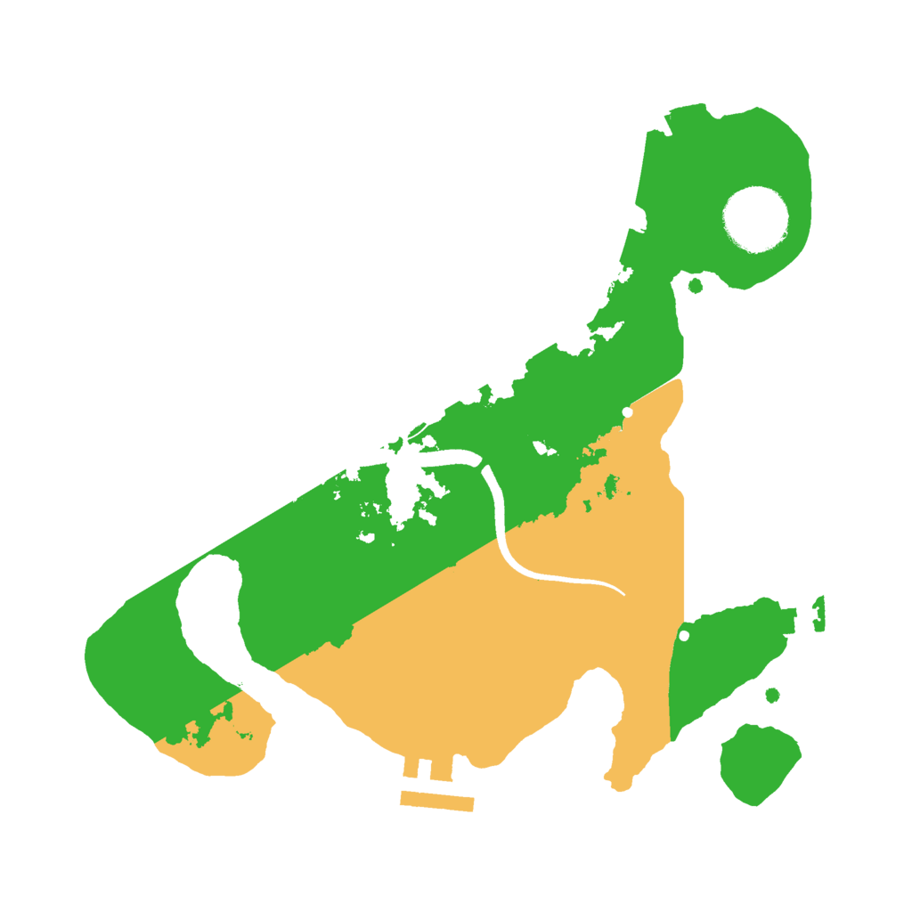 Biome Rust Map: Procedural Map, Size: 2514, Seed: 65656613