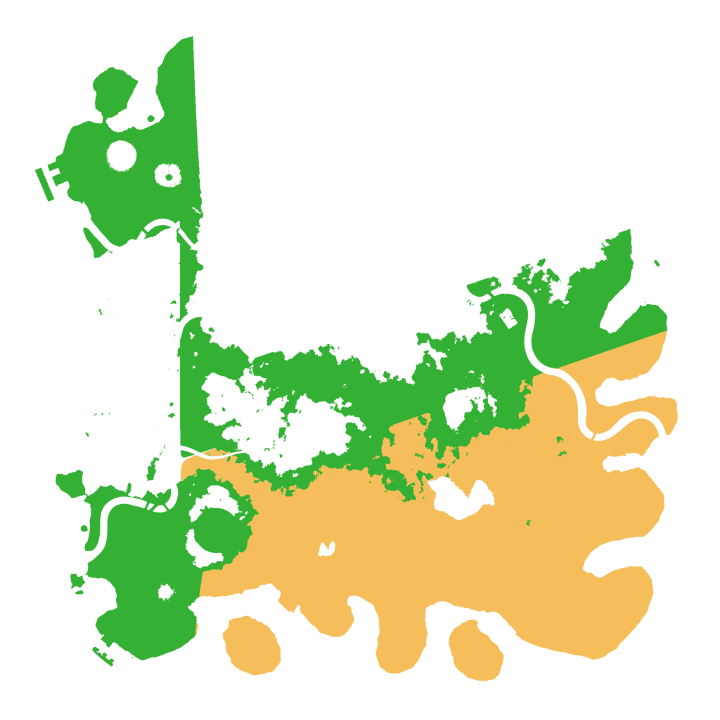 Biome Rust Map: Procedural Map, Size: 4250, Seed: 870780012