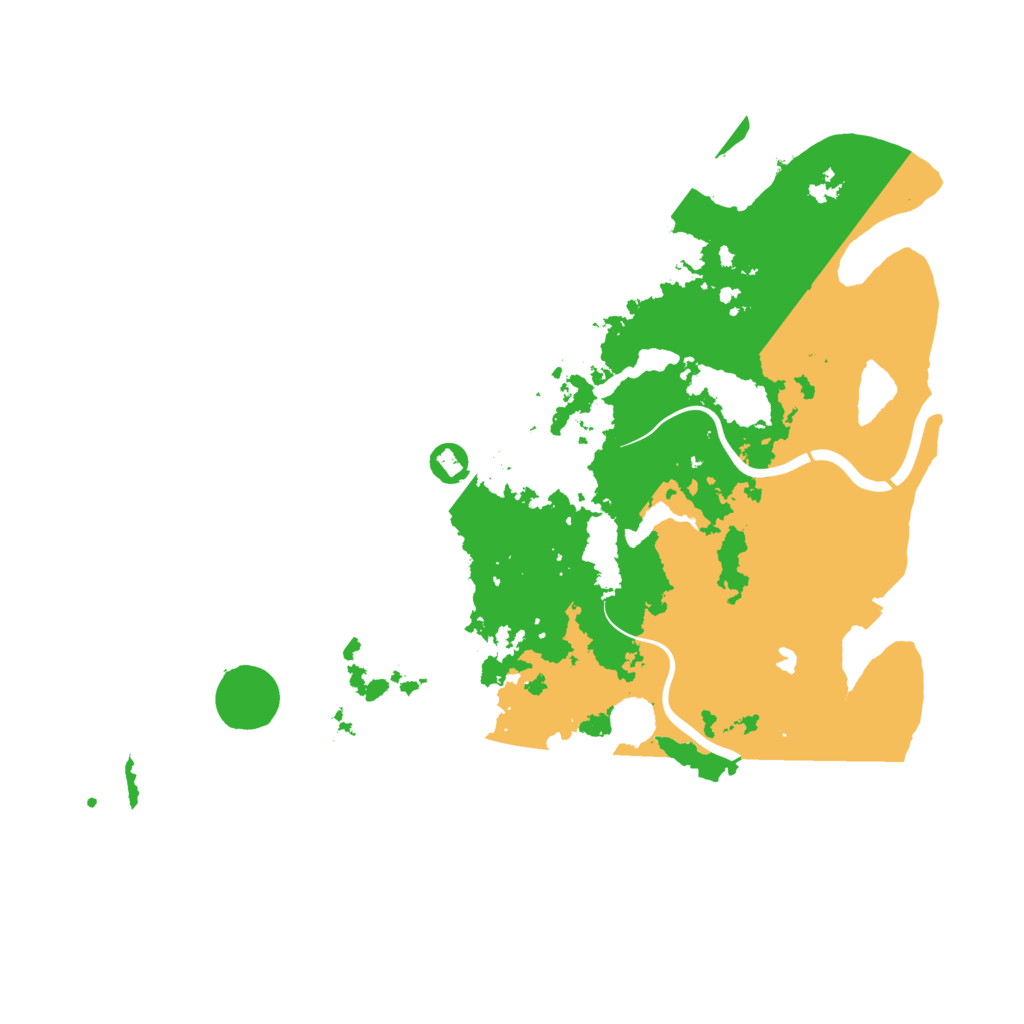 Biome Rust Map: Procedural Map, Size: 4250, Seed: 445287083