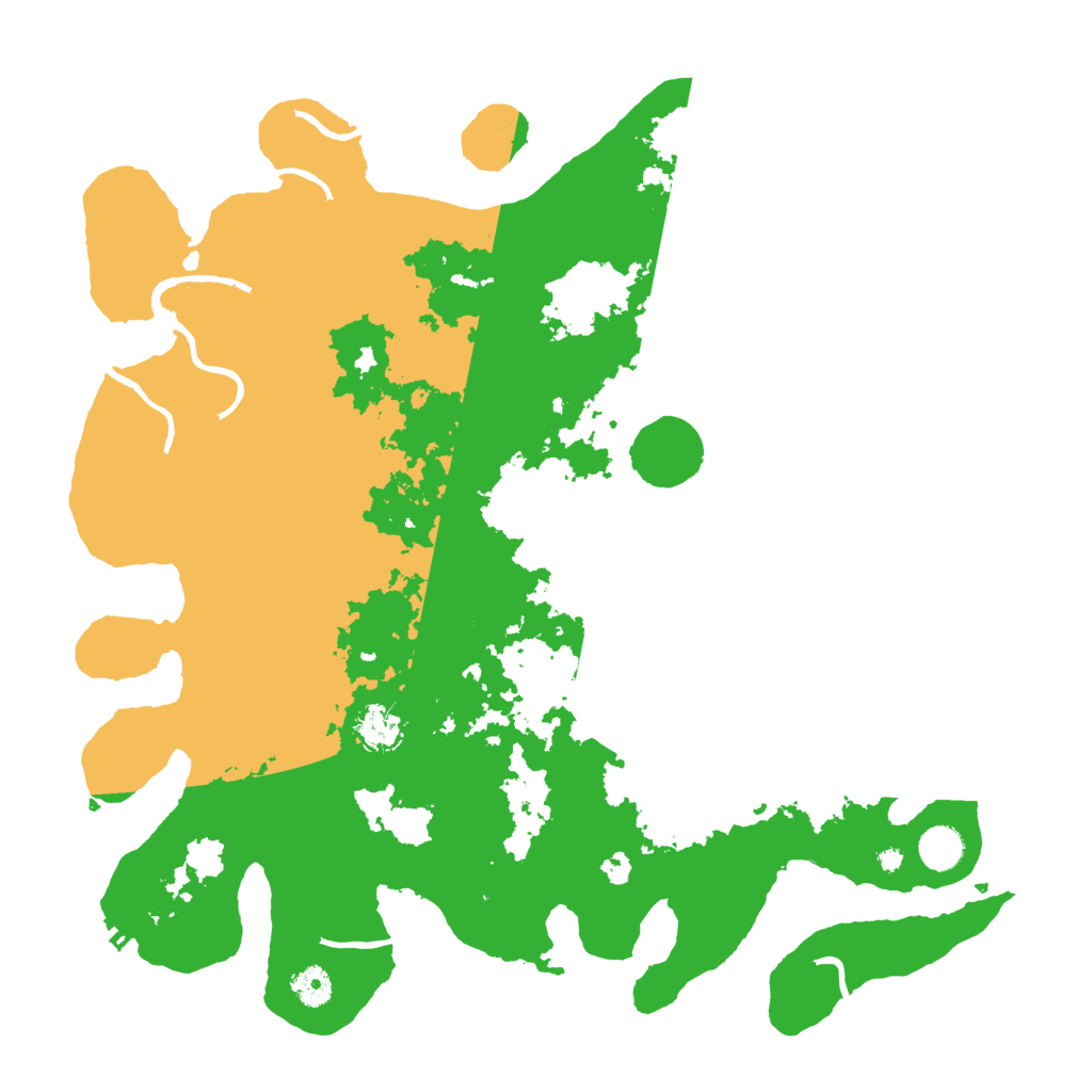Biome Rust Map: Procedural Map, Size: 4300, Seed: 295043990