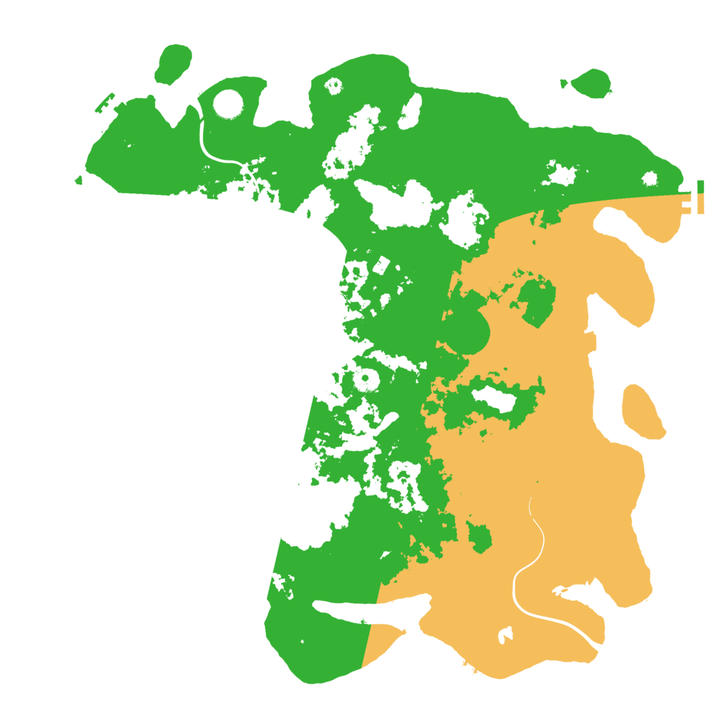 Biome Rust Map: Procedural Map, Size: 4300, Seed: 1272919309