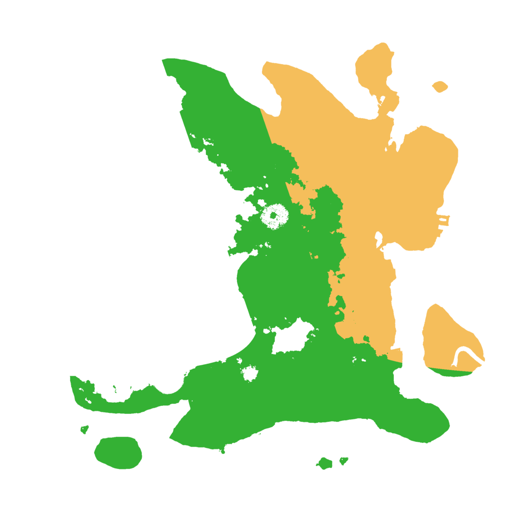 Biome Rust Map: Procedural Map, Size: 3000, Seed: 41868